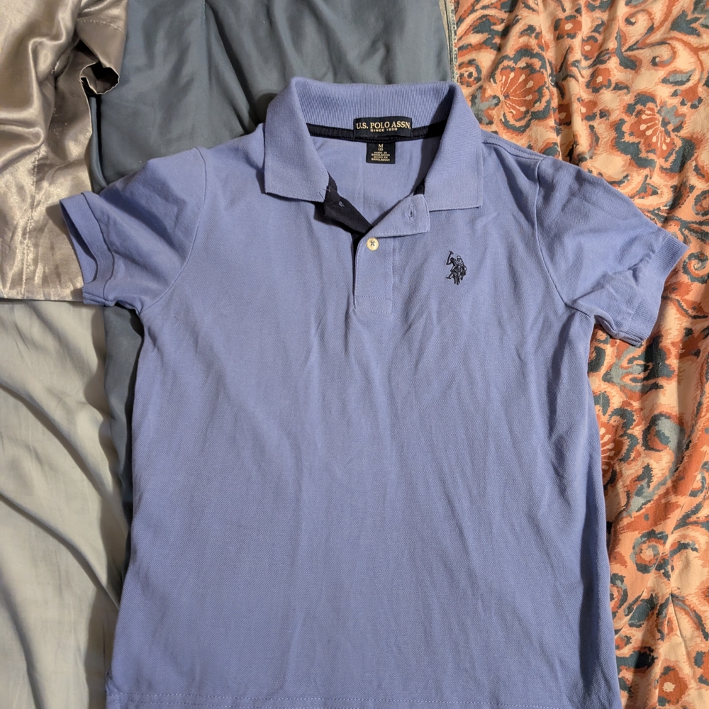 U.S. Polo Assn. Blue Polo Shirt